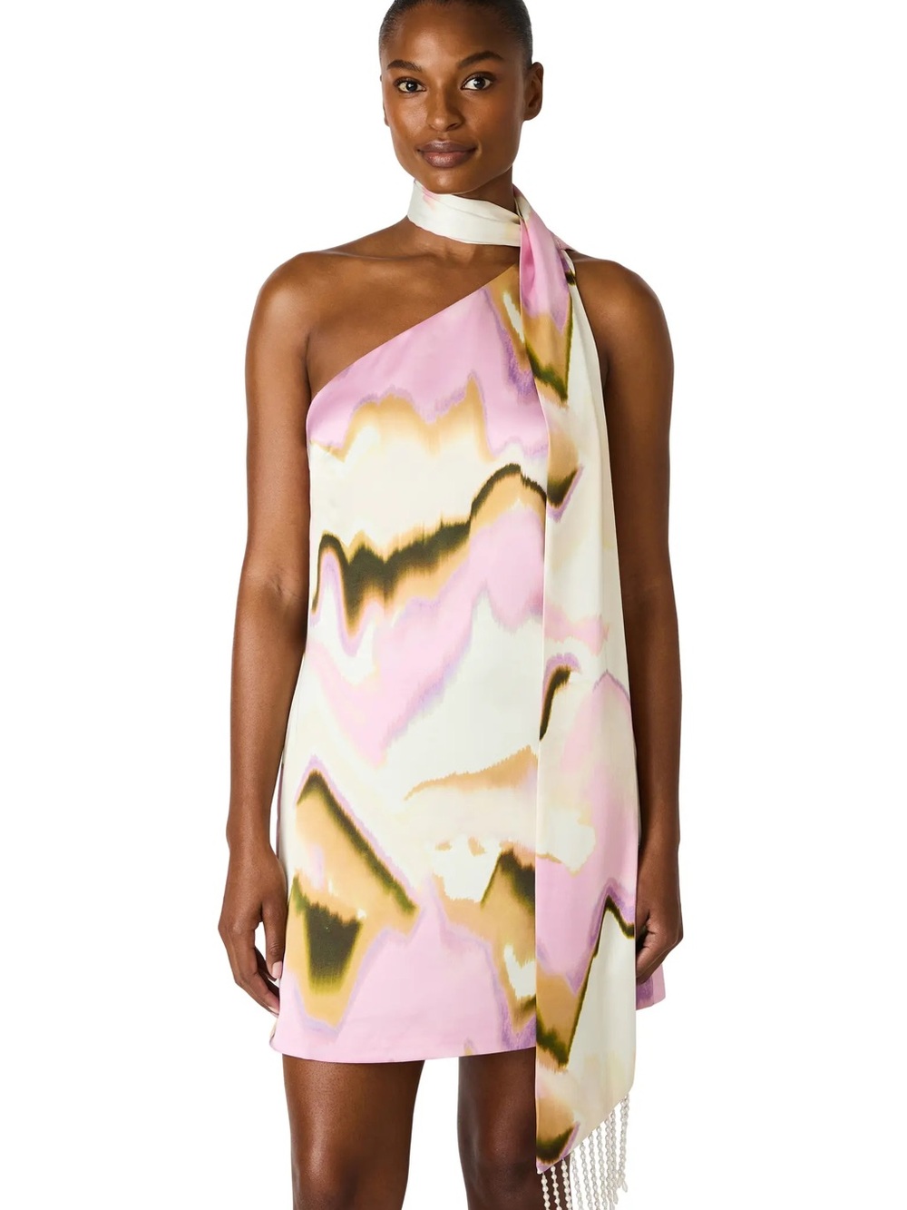 Steve Madden Charlie Asymmetrical Mini Dress
